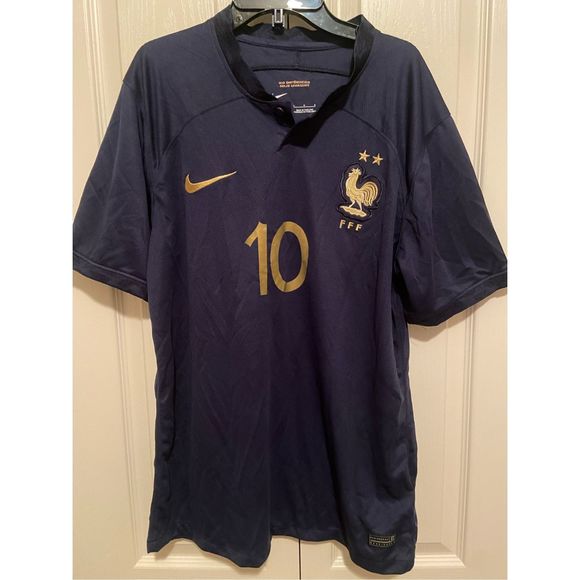 Nike Other - Nike Mbappe #10 France Home Soccer Jersey 2022/23